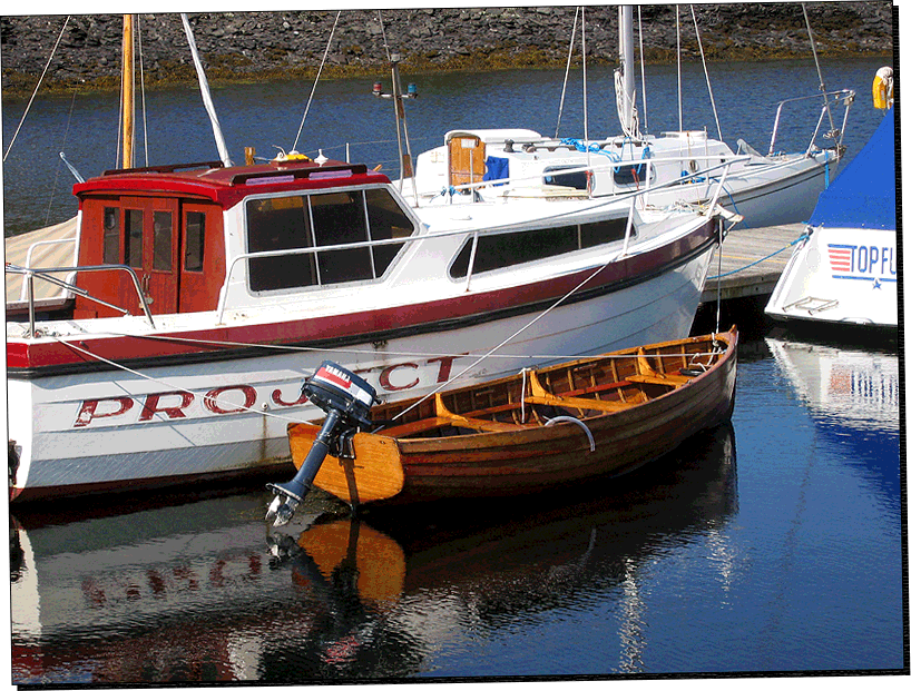 Kleines Boot am Loch Leven